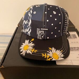 Neighborhood Black and White Patterned Cap
